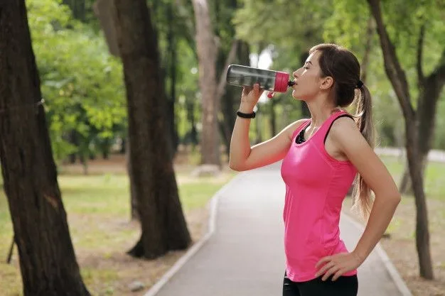 Staying hydrated during outdoor activity