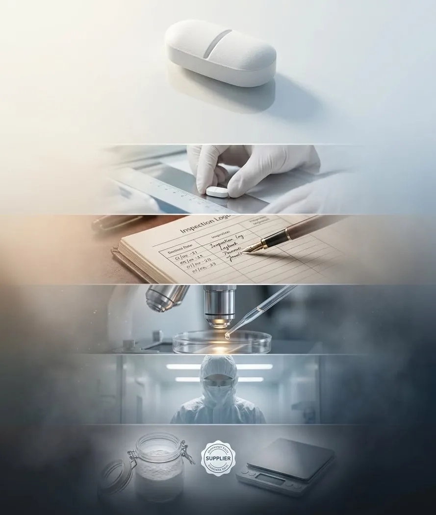 Pharmaceutical quality inspection and manufacturing controls