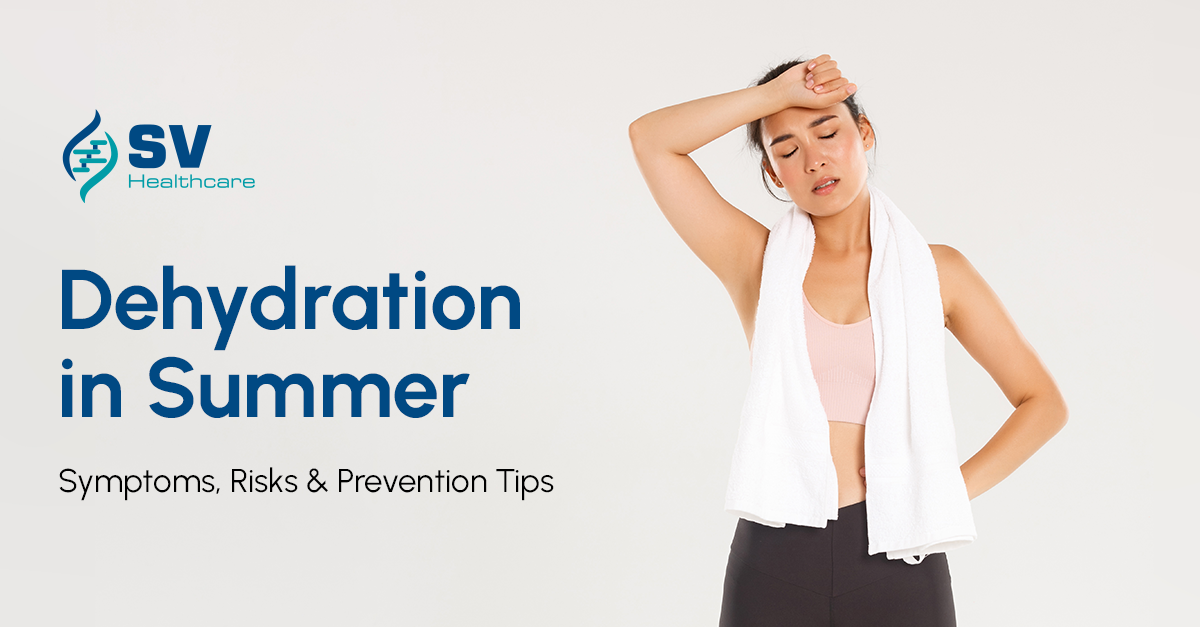 Dehydration in summer