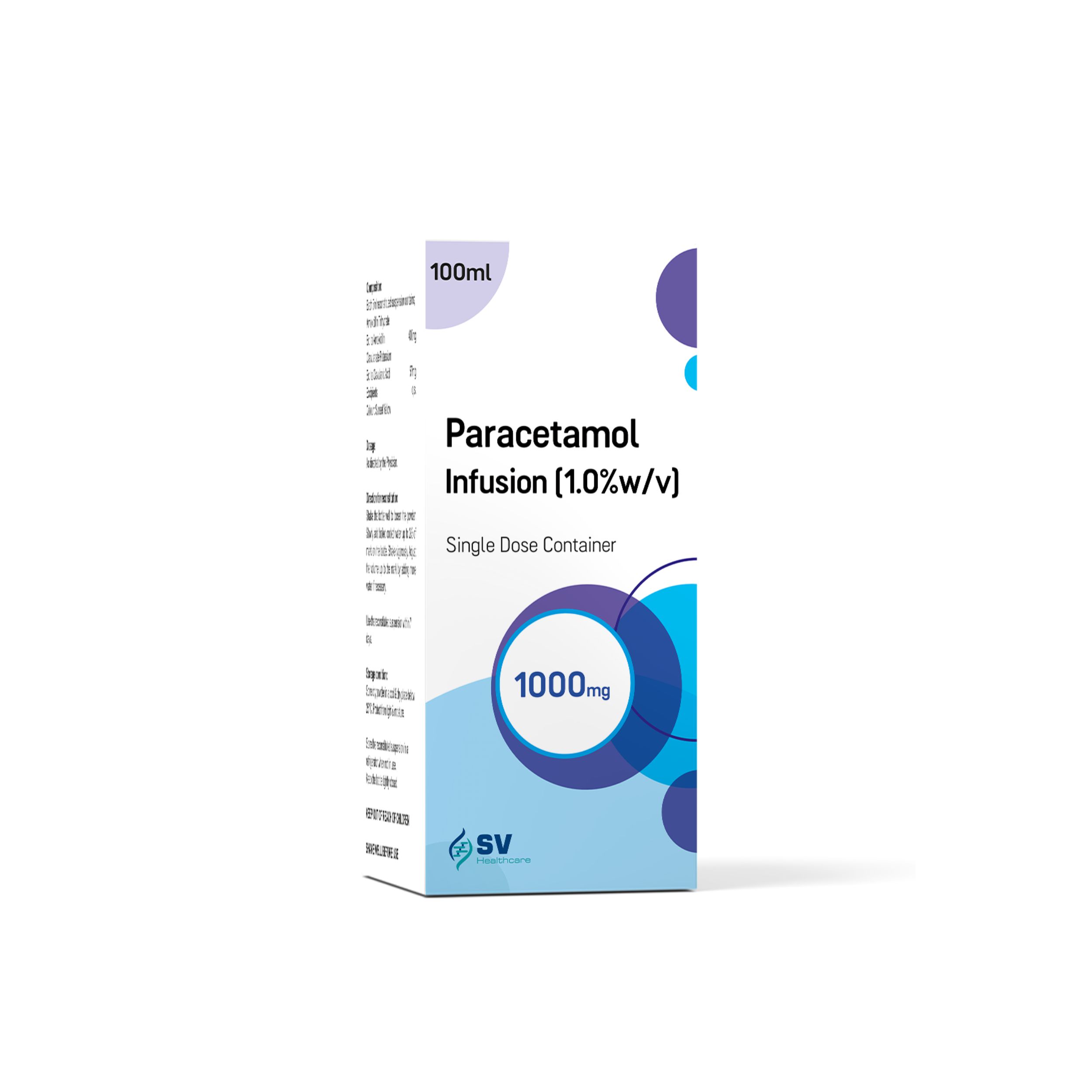 Paracetamol infusion 1000 mg