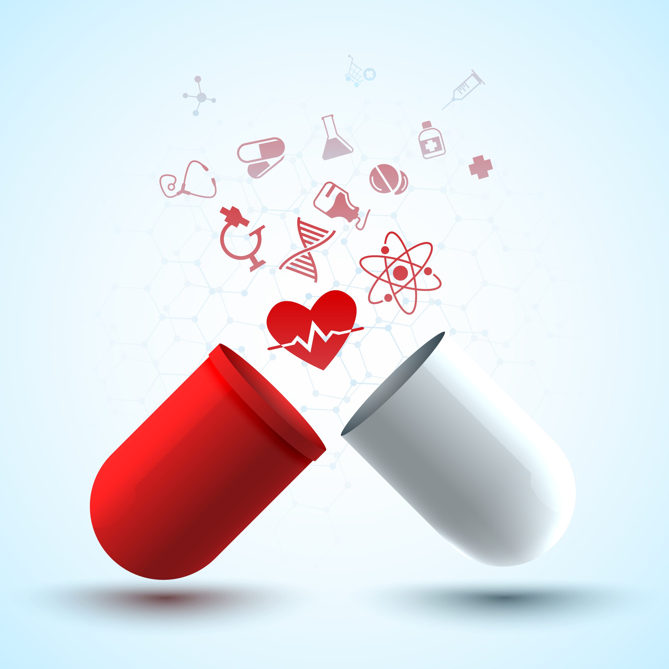 Medical Design Background Poster